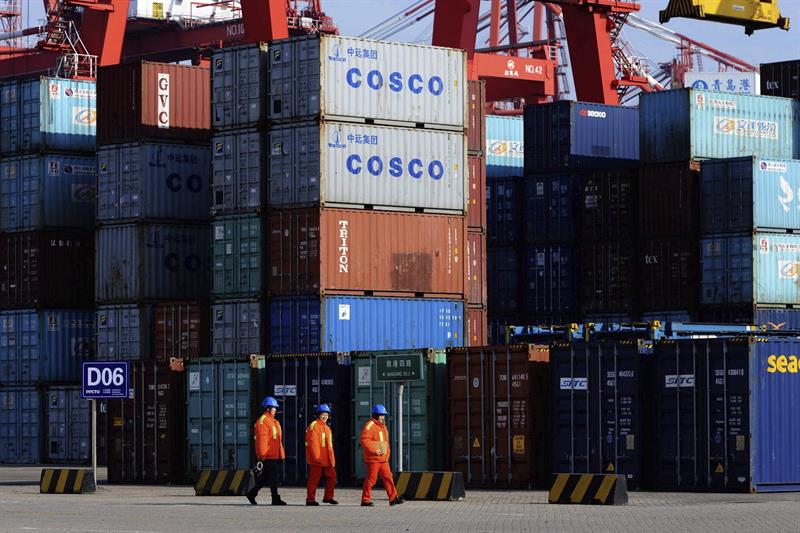  Chinese imports rise by 15.9% in October by 6.1% of exports